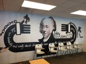 Vinyl Signs, Graphics, & Banners wall mural custom indoor vinyl graphics 300x225